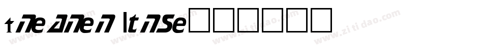 Handana Plain字体转换